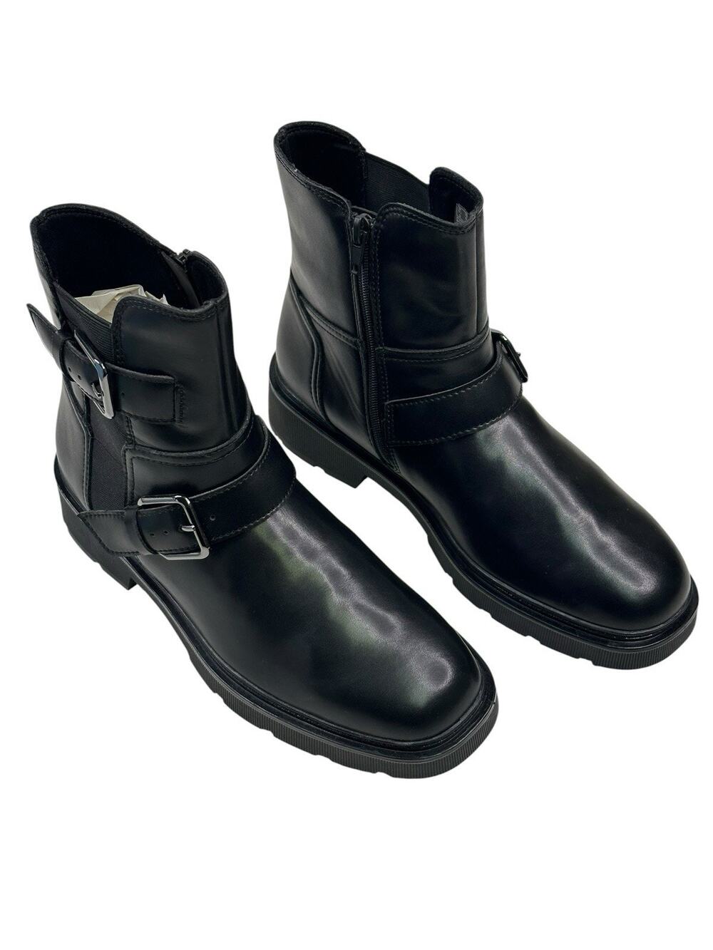 Clarks Collection Lauryl Bay Black Leather Ankle Boots Womens Size 9M New $125